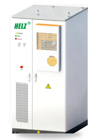 HELZ 64–144 kWh air-cooled all-in-one ESS cabinet with built-in hybrid inverter