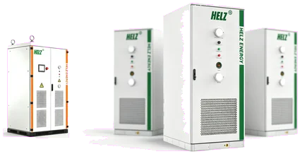 HELZ 500 kW hybrid inverter cabinets