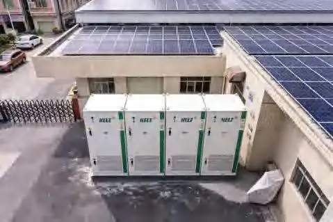 HELZ cabinets with PV at Dongguan Industrial Park, 1.04 MWh